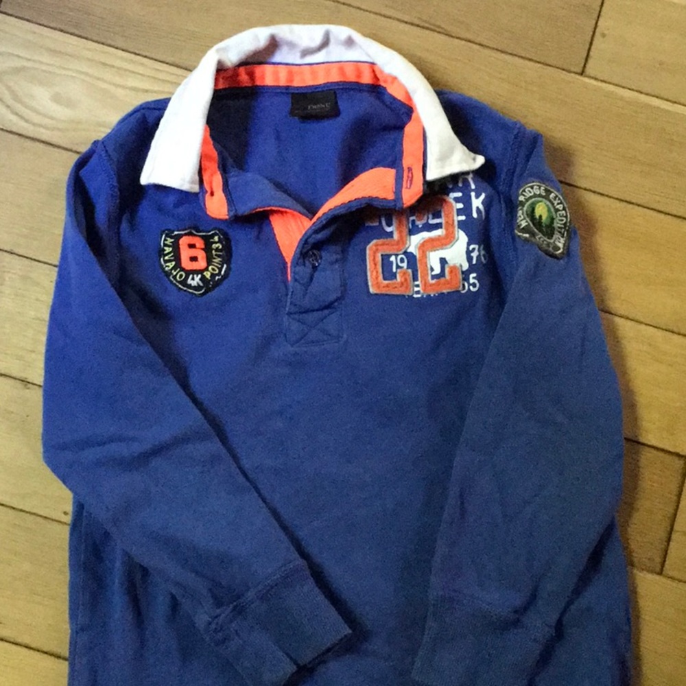 Next brand boys long sleeved rugby shirt